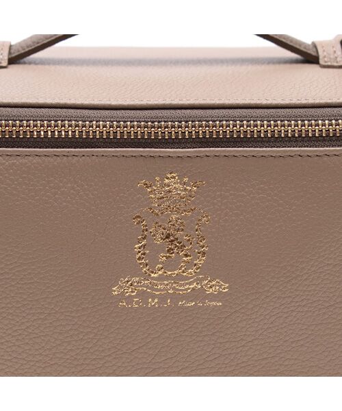 Accesoires De Mademoiselle / アクセソワ・ドゥ・マドモワゼル ハンドバッグ | モーツァルト/バイカラーバニティバッグ24cm(Dカン+) | 詳細10