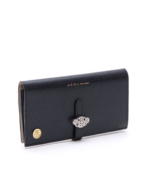 Accesoires De Mademoiselle / アクセソワ・ドゥ・マドモワゼル 財布・コインケース・マネークリップ | ボックスラックス/アールデコロングウォレット（NAVY）