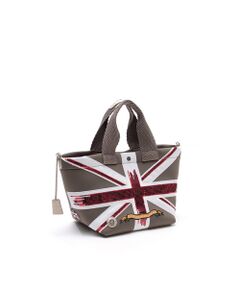 Accesoires De Mademoiselle / アクセソワ・ドゥ・マドモワゼル トートバッグ | マジックライト/ユニオンジャックデイリートート25cm(Dカン+)