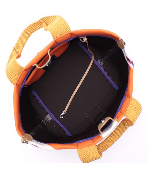 Accesoires De Mademoiselle / アクセソワ・ドゥ・マドモワゼル トートバッグ | マジックライト/ユニオンジャックデイリートート25cm(Dカン+) | 詳細7