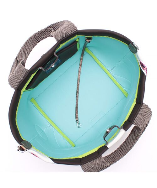 Accesoires De Mademoiselle / アクセソワ・ドゥ・マドモワゼル トートバッグ | マジックライト/ユニオンジャックデイリートート25cm(Dカン+) | 詳細22