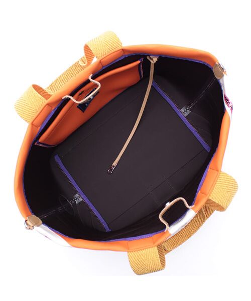 Accesoires De Mademoiselle / アクセソワ・ドゥ・マドモワゼル トートバッグ | マジックライト/ユニオンジャックデイリートート32cm(Dカン+) | 詳細6