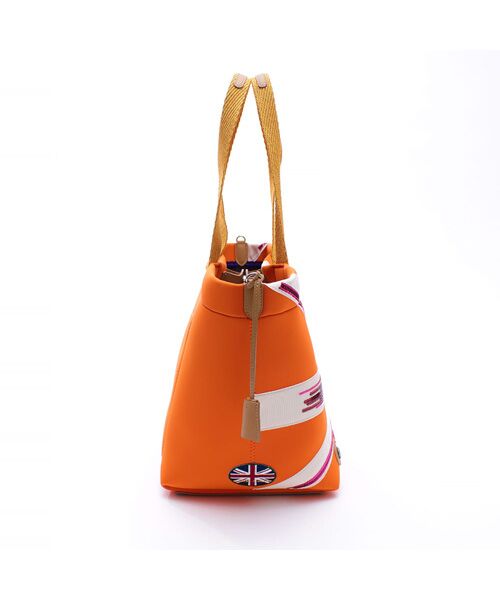 Accesoires De Mademoiselle / アクセソワ・ドゥ・マドモワゼル トートバッグ | マジックライト/ユニオンジャックデイリートート32cm(Dカン+) | 詳細7