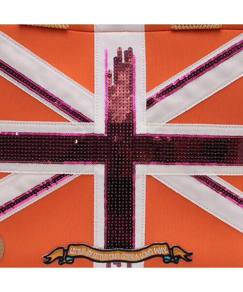 Accesoires De Mademoiselle / アクセソワ・ドゥ・マドモワゼル トートバッグ | マジックライト/ユニオンジャックデイリートート32cm(Dカン+) | 詳細9