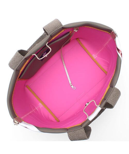 Accesoires De Mademoiselle / アクセソワ・ドゥ・マドモワゼル トートバッグ | マジックライト/ユニオンジャックデイリートート32cm(Dカン+) | 詳細11