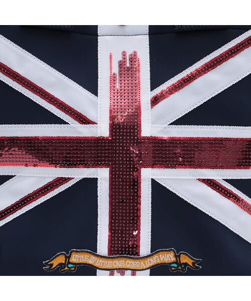 Accesoires De Mademoiselle / アクセソワ・ドゥ・マドモワゼル トートバッグ | マジックライト/ユニオンジャックデイリートート32cm(Dカン+) | 詳細19