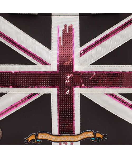 Accesoires De Mademoiselle / アクセソワ・ドゥ・マドモワゼル トートバッグ | マジックライト/ユニオンジャックデイリートート32cm(Dカン+) | 詳細24