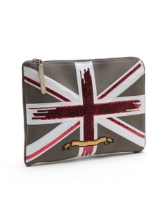 Accesoires De Mademoiselle / アクセソワ・ドゥ・マドモワゼル トラベルバッグ | マジックライト/ユニオンジャックフラットポーチ2セット(S・LL)