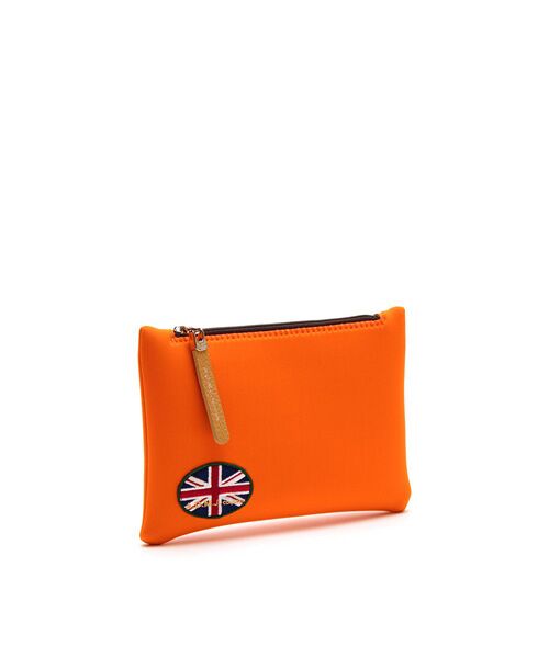 Accesoires De Mademoiselle / アクセソワ・ドゥ・マドモワゼル トラベルバッグ | マジックライト/ユニオンジャックフラットポーチ2セット(S・LL) | 詳細11