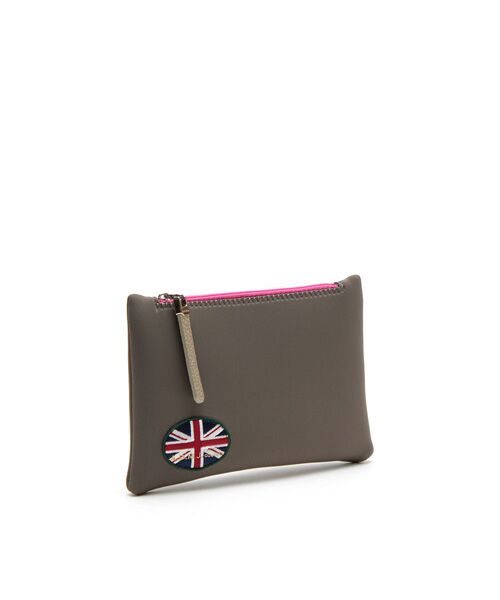 Accesoires De Mademoiselle / アクセソワ・ドゥ・マドモワゼル トラベルバッグ | マジックライト/ユニオンジャックフラットポーチ2セット(S・LL) | 詳細18