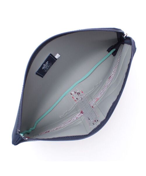 Accesoires De Mademoiselle / アクセソワ・ドゥ・マドモワゼル トラベルバッグ | マジックライト/ユニオンジャックフラットポーチ2セット(S・LL) | 詳細22