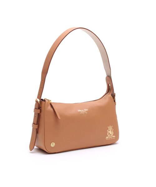 Accesoires De Mademoiselle / アクセソワ・ドゥ・マドモワゼル ショルダーバッグ | クラシックアニルブリロ/ソフトワンショルダー31cm（TAN）