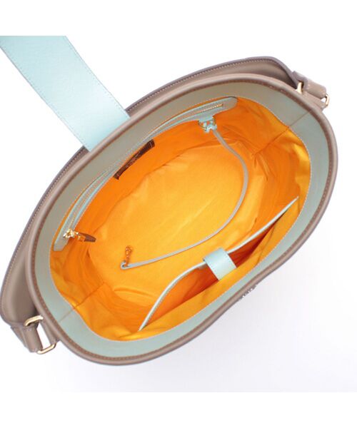 Accesoires De Mademoiselle / アクセソワ・ドゥ・マドモワゼル トートバッグ | クラシックアニルブリロ/アールデコバケットトート25cm(Dカン+) | 詳細6