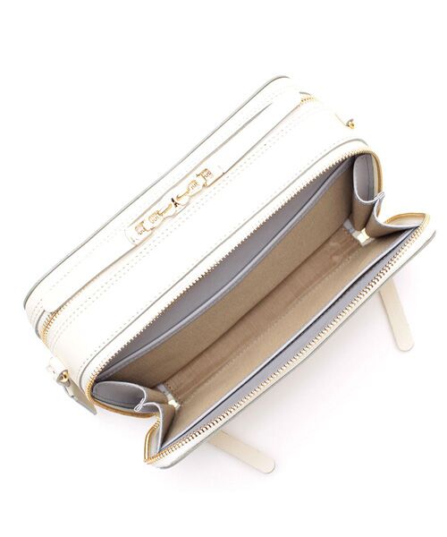 Accesoires De Mademoiselle / アクセソワ・ドゥ・マドモワゼル ショルダーバッグ | クラシックアニルブリロ/スクエアショルダー23cm | 詳細7