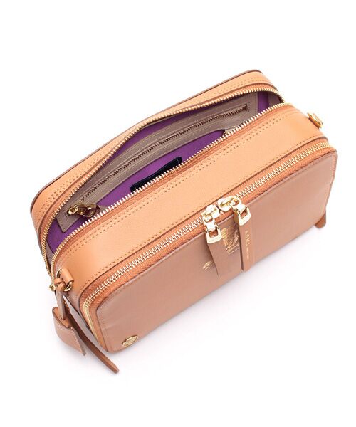 Accesoires De Mademoiselle / アクセソワ・ドゥ・マドモワゼル ショルダーバッグ | クラシックアニルブリロ/スクエアショルダー23cm | 詳細13