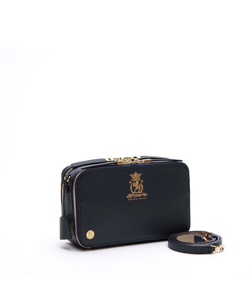 Accesoires De Mademoiselle / アクセソワ・ドゥ・マドモワゼル ショルダーバッグ | クラシックアニルブリロ/スクエアショルダー23cm（MARINO）