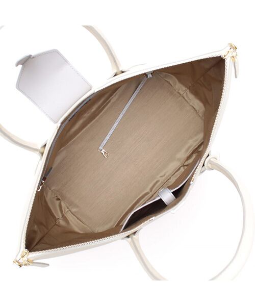 Accesoires De Mademoiselle / アクセソワ・ドゥ・マドモワゼル トートバッグ | クラシックアニルブリロ/ノーブルファスナートート34cm(Dカン+) | 詳細6