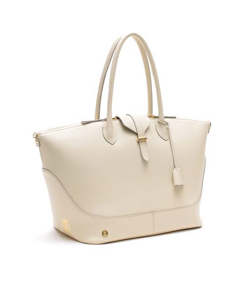 Accesoires De Mademoiselle / アクセソワ・ドゥ・マドモワゼル トートバッグ | クラシックアニルブリロ/ノーブルファスナートート34cm(Dカン+)（MOON）