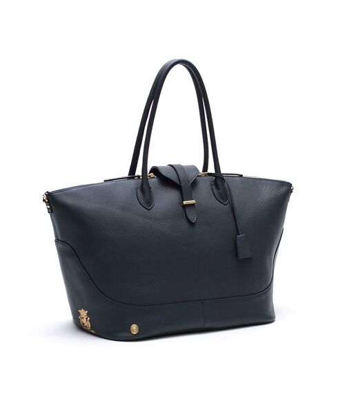 Accesoires De Mademoiselle / アクセソワ・ドゥ・マドモワゼル トートバッグ | クラシックアニルブリロ/ノーブルファスナートート34cm(Dカン+)（MARINO）