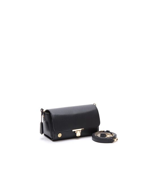 Accesoires De Mademoiselle / アクセソワ・ドゥ・マドモワゼル ショルダーバッグ | クラシックアニルブリロ/ラウンドクラッチショルダー（BLACK）