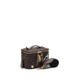 Accesoires De Mademoiselle / アクセソワ・ドゥ・マドモワゼル ショルダーバッグ | フィバナイラ/スワロ付バニティバッグ18cm(ショルダーストラップ付)