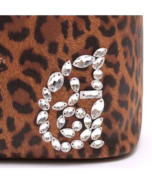 Accesoires De Mademoiselle / アクセソワ・ドゥ・マドモワゼル ショルダーバッグ | フィバナイラ/スワロ付バニティバッグ24cm(ショルダーストラップ付) | 詳細5