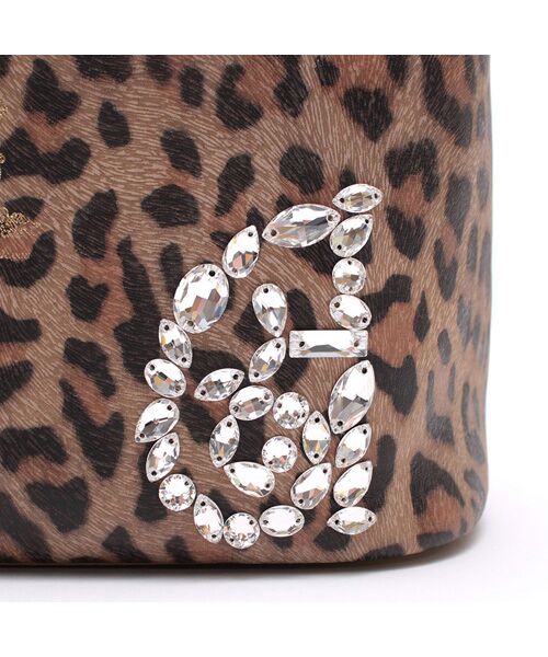 Accesoires De Mademoiselle / アクセソワ・ドゥ・マドモワゼル ショルダーバッグ | フィバナイラ/スワロ付バニティバッグ24cm(ショルダーストラップ付) | 詳細17