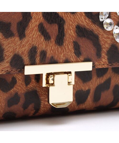 Accesoires De Mademoiselle / アクセソワ・ドゥ・マドモワゼル ショルダーバッグ | フィバナイラ/スワロ付ラウンドクラッチショルダー | 詳細4