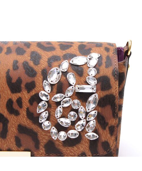 Accesoires De Mademoiselle / アクセソワ・ドゥ・マドモワゼル ショルダーバッグ | フィバナイラ/スワロ付ラウンドクラッチショルダー | 詳細5