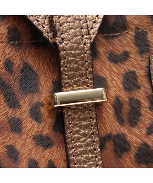 Accesoires De Mademoiselle / アクセソワ・ドゥ・マドモワゼル トートバッグ | フィバナイラ/キューブトート21cm(ショルダーストラップ付) | 詳細5