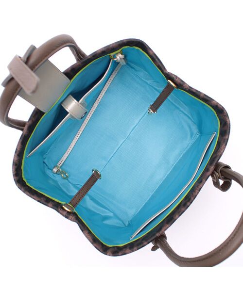 Accesoires De Mademoiselle / アクセソワ・ドゥ・マドモワゼル トートバッグ | フィバナイラ/キューブトート21cm(ショルダーストラップ付) | 詳細8