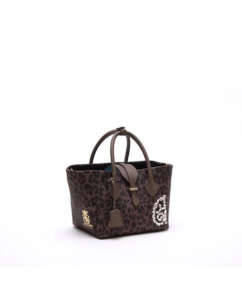 Accesoires De Mademoiselle / アクセソワ・ドゥ・マドモワゼル トートバッグ | フィバナイラ/キューブトート21cm(ショルダーストラップ付) | 詳細11