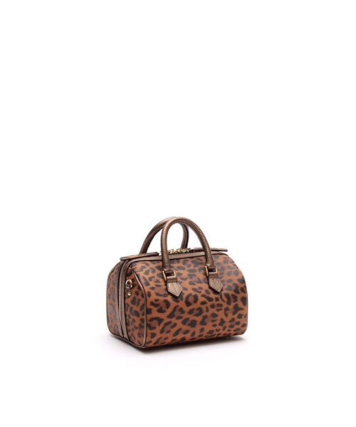 Accesoires De Mademoiselle / アクセソワ・ドゥ・マドモワゼル ショルダーバッグ | フィバナイラ/スワロ付ドラムボストン20cm(ショルダーストラップ付) | 詳細2