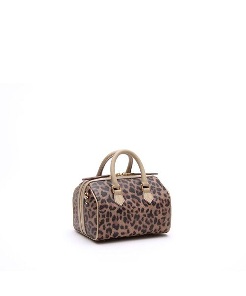 Accesoires De Mademoiselle / アクセソワ・ドゥ・マドモワゼル ショルダーバッグ | フィバナイラ/スワロ付ドラムボストン20cm(ショルダーストラップ付) | 詳細8