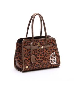 Accesoires De Mademoiselle / アクセソワ・ドゥ・マドモワゼル トートバッグ | フィバナイラ/スワロ付ヘリ巻きベルトトート28cm(Dカン+)