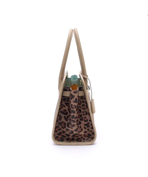 Accesoires De Mademoiselle / アクセソワ・ドゥ・マドモワゼル トートバッグ | フィバナイラ/スワロ付ヘリ巻きベルトトート28cm(Dカン+) | 詳細15