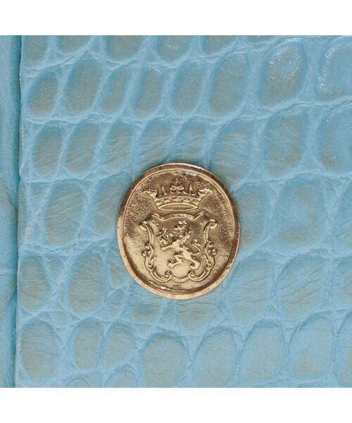 Accesoires De Mademoiselle / アクセソワ・ドゥ・マドモワゼル ショルダーバッグ | クロコ型押しドラムボストン20cm(ショルダーストラップ付) | 詳細15