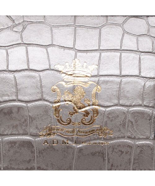 Accesoires De Mademoiselle / アクセソワ・ドゥ・マドモワゼル ボストンバッグ | クロコ型押しドラムボストン32cm(Dカン+) | 詳細4