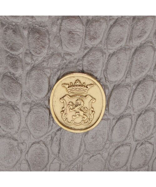 Accesoires De Mademoiselle / アクセソワ・ドゥ・マドモワゼル ボストンバッグ | クロコ型押しドラムボストン32cm(Dカン+) | 詳細5