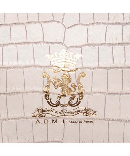 Accesoires De Mademoiselle / アクセソワ・ドゥ・マドモワゼル ボストンバッグ | クロコ型押しドラムボストン32cm(Dカン+) | 詳細9