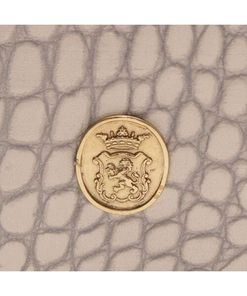 Accesoires De Mademoiselle / アクセソワ・ドゥ・マドモワゼル ボストンバッグ | クロコ型押しドラムボストン32cm(Dカン+) | 詳細10