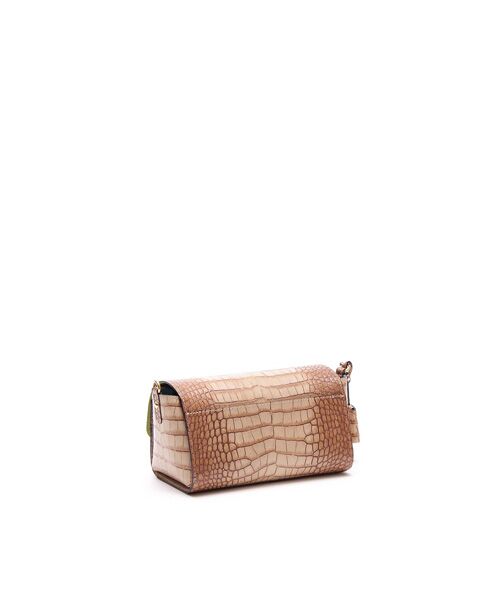 Accesoires De Mademoiselle / アクセソワ・ドゥ・マドモワゼル ショルダーバッグ | クロコ型押しラウンドクラッチショルダー | 詳細7