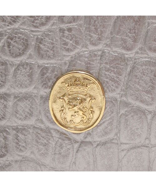 Accesoires De Mademoiselle / アクセソワ・ドゥ・マドモワゼル トートバッグ | クロコ型押しキューブトート25cm(Dカン+) | 詳細5