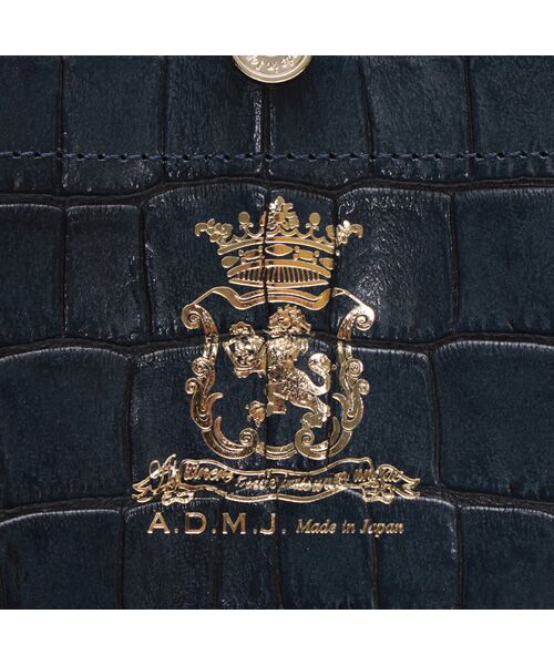 Accesoires De Mademoiselle / アクセソワ・ドゥ・マドモワゼル トートバッグ | クロコ型押しキューブトート25cm(Dカン+) | 詳細19