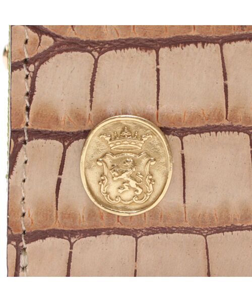 Accesoires De Mademoiselle / アクセソワ・ドゥ・マドモワゼル 財布・コインケース・マネークリップ | クロコ型押しガマグチスモールウォレット | 詳細5