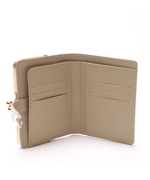 Accesoires De Mademoiselle / アクセソワ・ドゥ・マドモワゼル 財布・コインケース・マネークリップ | クロコ型押しガマグチスモールウォレット | 詳細7