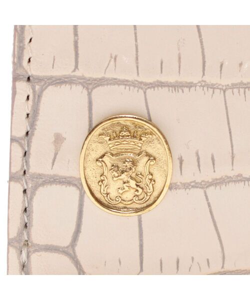 Accesoires De Mademoiselle / アクセソワ・ドゥ・マドモワゼル 財布・コインケース・マネークリップ | クロコ型押しガマグチスモールウォレット | 詳細10