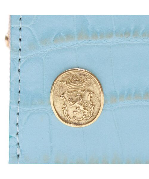 Accesoires De Mademoiselle / アクセソワ・ドゥ・マドモワゼル 財布・コインケース・マネークリップ | クロコ型押しガマグチスモールウォレット | 詳細15