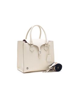 Accesoires De Mademoiselle / アクセソワ・ドゥ・マドモワゼル トートバッグ | モーツァルト/バックルモチーフスクエアトートM