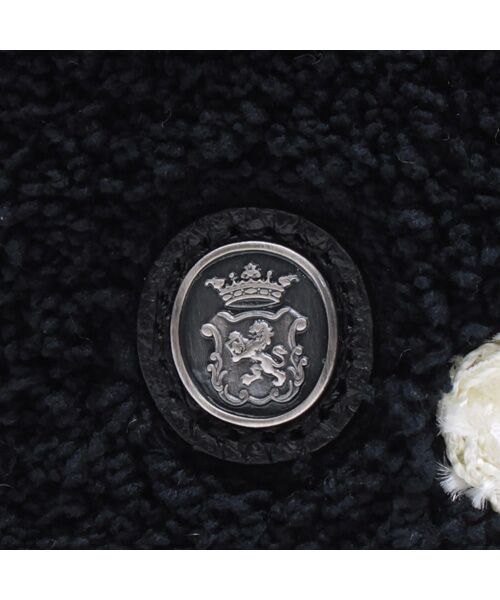 Accesoires De Mademoiselle / アクセソワ・ドゥ・マドモワゼル トートバッグ | オスカー/コード刺しゅうキューブトート21cm(Dカン＋) | 詳細6